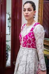Maheen Ghani Taseer - Blush Pink Pashvwas